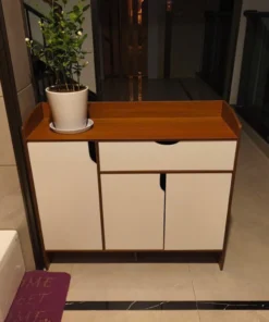 Tủ Giày Thông Minh 3 Cánh 2 Tầng Cánh Cửa Mở
