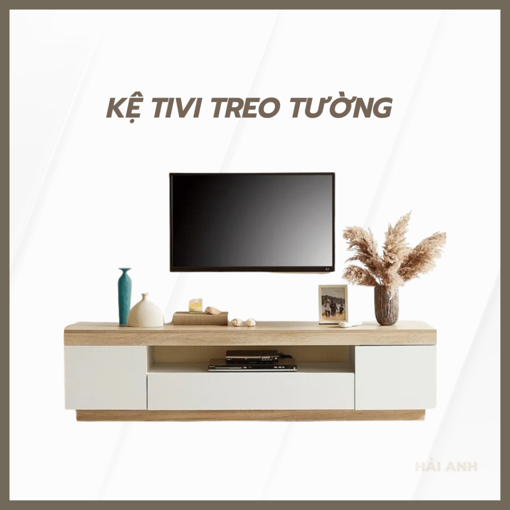 Kệ tivi treo tường