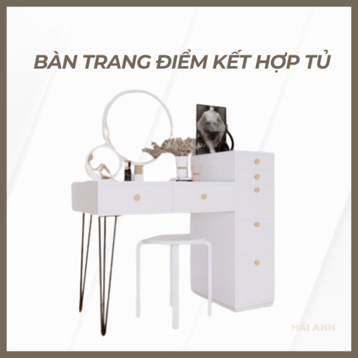Bàn trang điểm kết hợp tủ