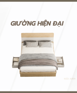 Giường Bệt, Giường Ngủ Hiện Đại có tủ để đồ ngăn kéo 2 bên