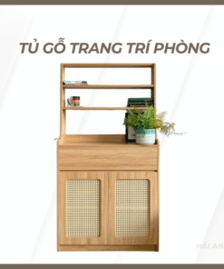 Tủ gỗ trang trí phòng